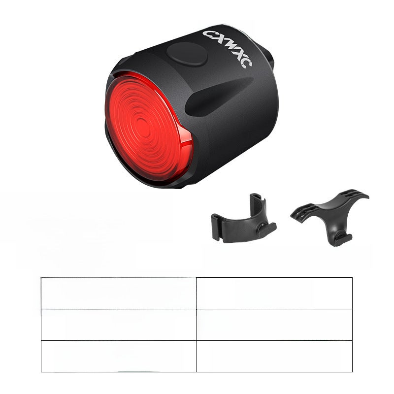 Generic GIYO Intelligent Brake Tail Light for Cycling CX-TL-20S (intelligent brake taillight) (high-brightness lens aluminum alloy housing) (one-year warranty, only replacement without repair) 