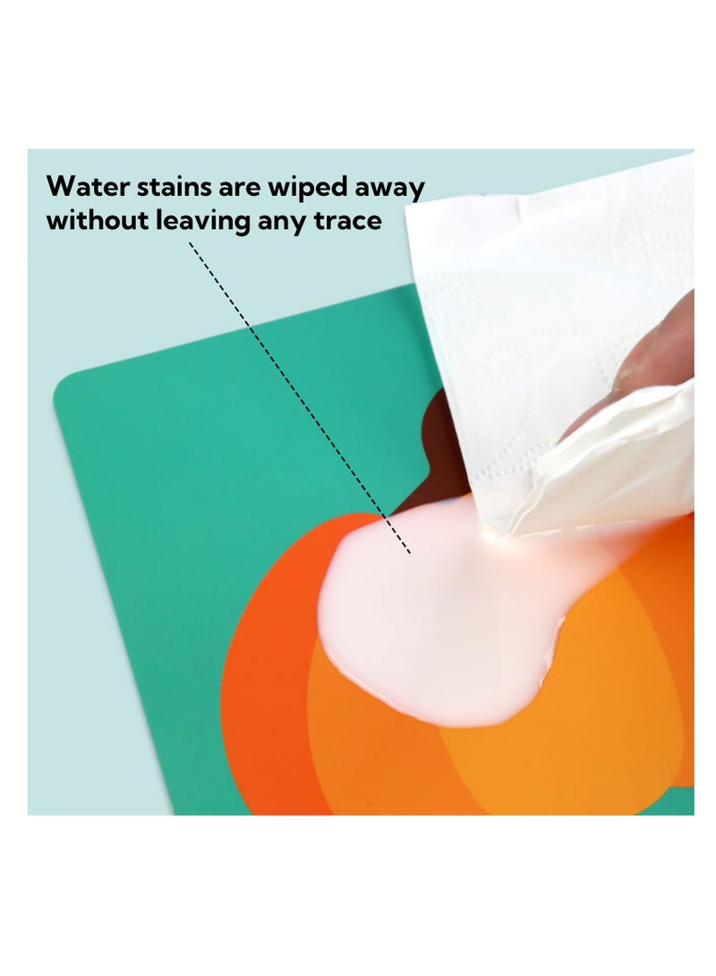 NOVOLAN Baby Vision Trigger Cards, 80 Double-Sided Visual Stimulation Cards for Infants Aged 0-36 Months, Black & White Early Education Cards for Newborn Visual Development & Sensory Growth, 14x14cm - Image 5