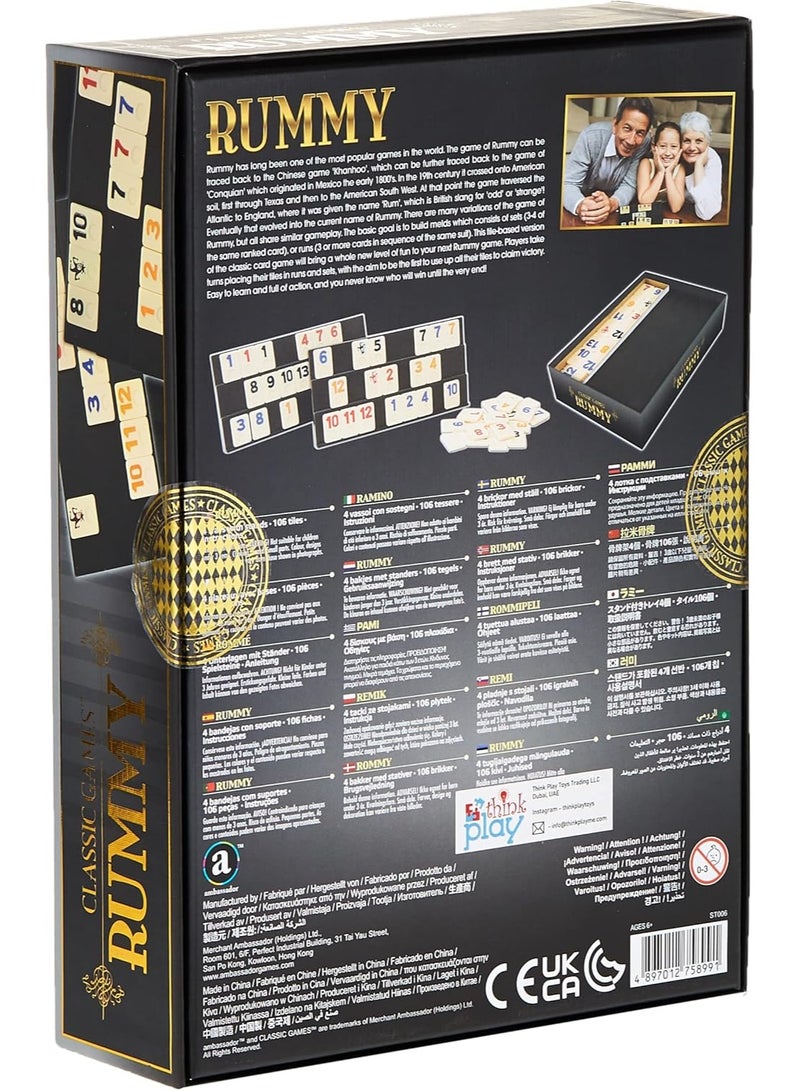 Ambassador Classic Games - Rummy - Image 2