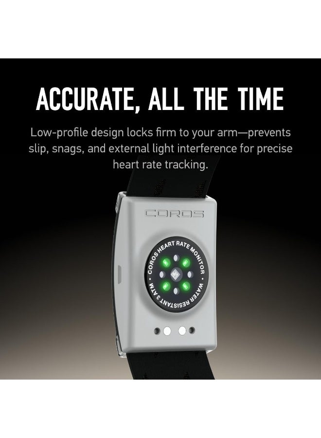 COROS Heart Rate Monitor, Comfort, Easy to wear, Auto-wear Detection, Advanced Sensor, Precise Data, Bluetooth, 38 Hours Battery Life - Image 3