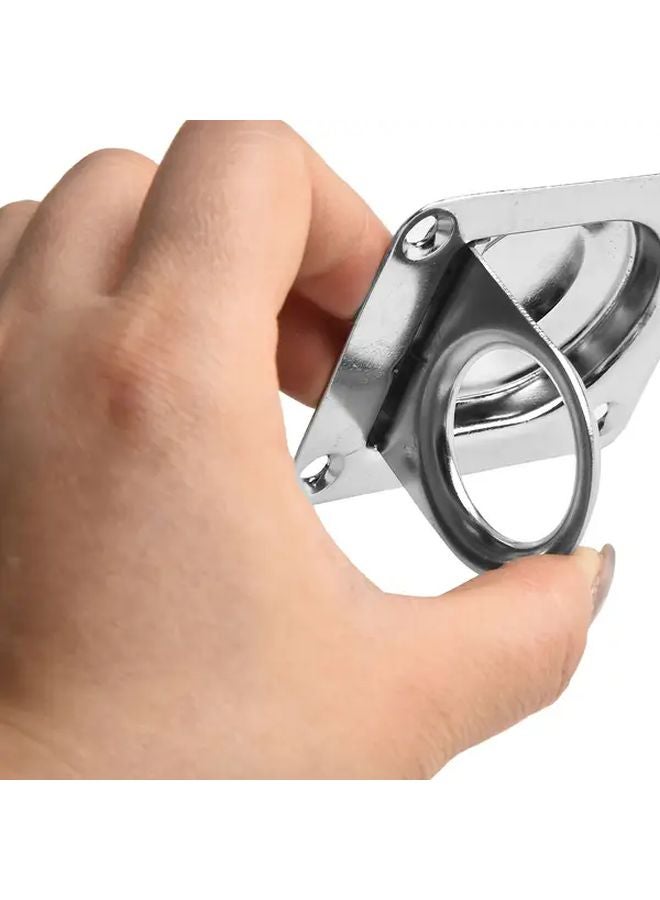 4 Pack Stainless Steel Floor Hooks With Spring Loaded Clamps Heavy Duty Transport - Image 4