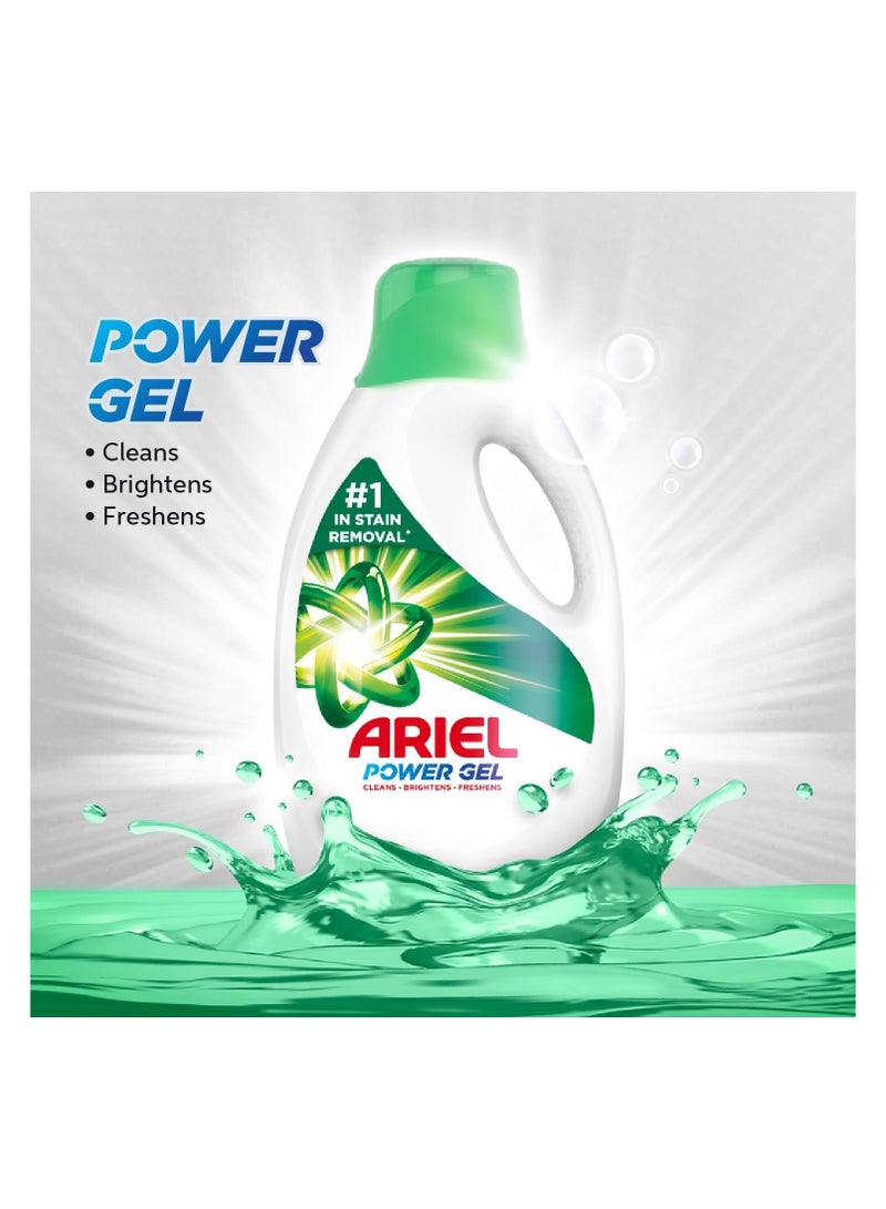 Ariel Automatic Power Gel Laundry Detergent, Original Scent, 4 x 1.8L Case Pack - Image 2