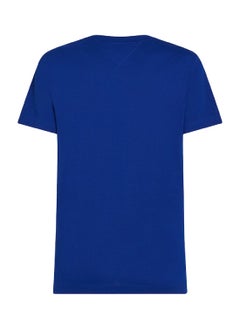 Men's Logo Crew Neck T-Shirt - Cotton, Blue - pzsku/Z3E22E125AF7C76131D4FZ/45/_/1738050822/53399f9c-7582-4236-9ca2-0ea95c0f6474