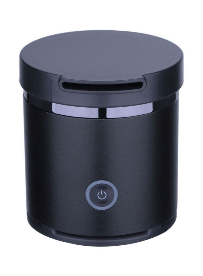 TIGER Round Metal Bakhoor Incense Burner – Classic Black Oud Burner for Home, Office & Majlis – Heat-Resistant Decorative Mabkhara with Lid – Compact 9x7x7cm Arabic Incense Holder for Bakhoor, Oud & Resin – Elegant Islamic Home Fragrance Accessory - Image 1