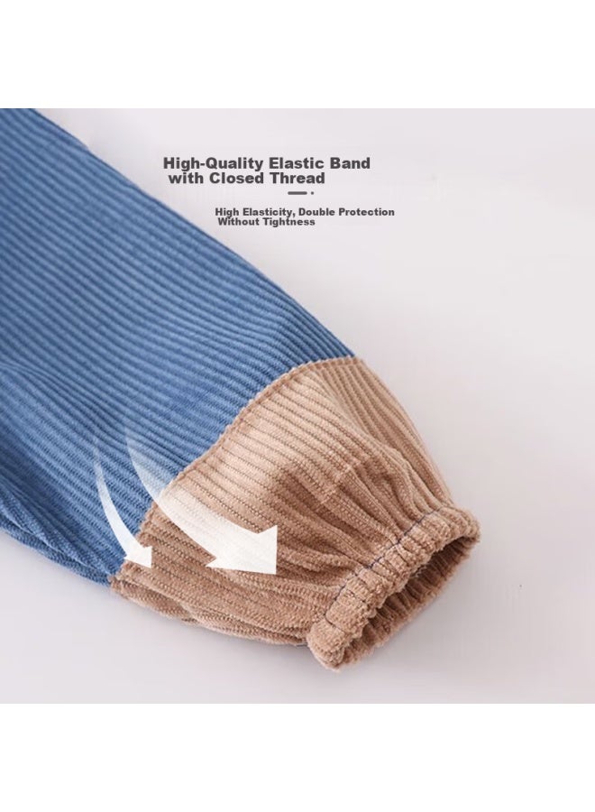 9i9 Baby Bibs Eating Backward Clothes A Kindergarten Warm Long Sleeve Anti-dirty Painting Clothes 22a177 - Image 2