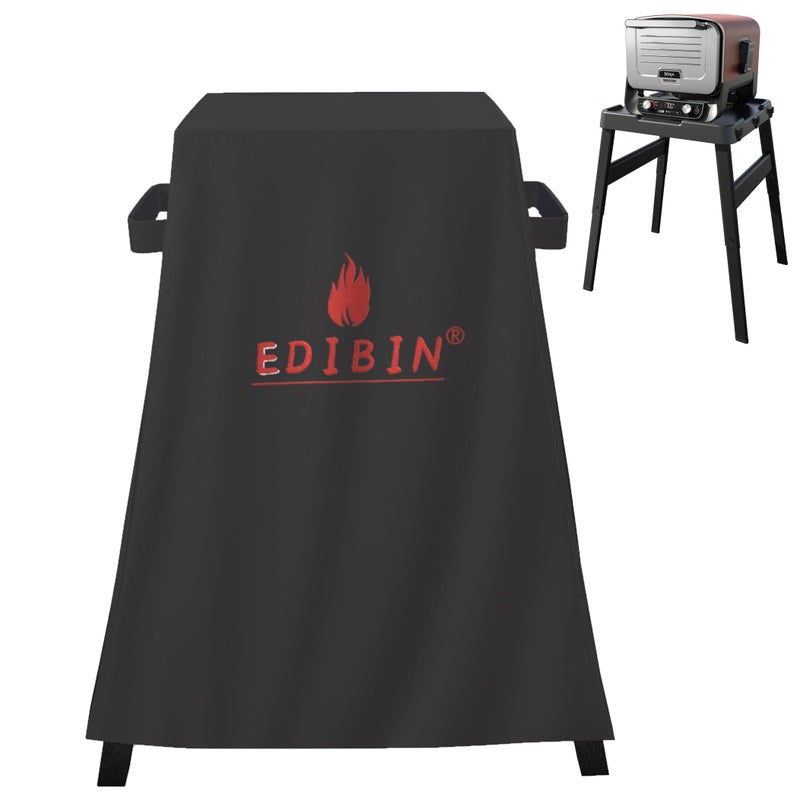 EDIBIN Cover for Ninja Woodfire Outdoor Oven OO101 Series on Its Stand,Pizza Oven Cover for Ninja Smoker Grill OG701 OG751,Fit for Ninja OG951 OG850 Woodfire Pro XL Outdoor Grill - Image 1