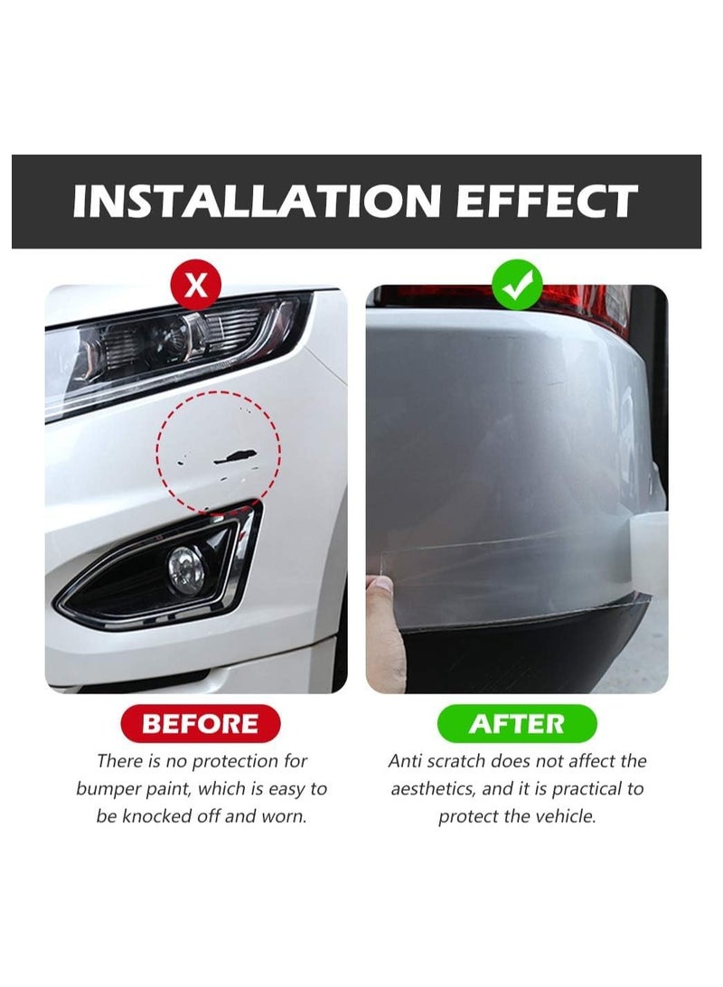 Luckam Car Door Edge Guard Clear Universal Door Sill Guard Car Door Trim Edge Guard Protection Film Anti-Collision Fits for Most Car (33Ft x 1.2In, Transparent) - Image 4