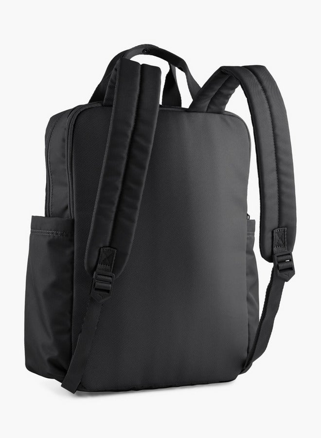 PUMA Solid School Backpack With Adjustable Straps And Zip Closure - Image 2