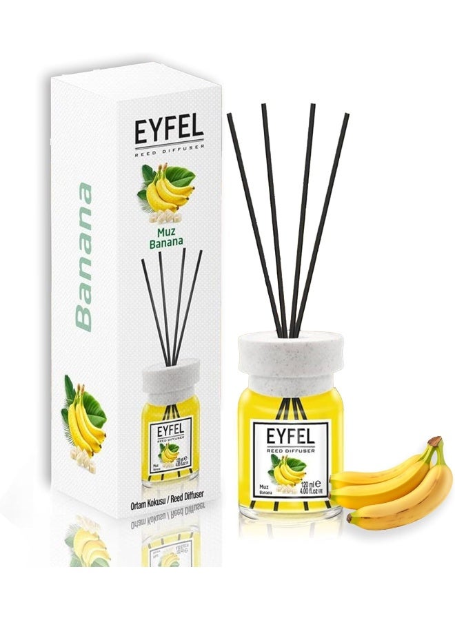 EYFEL Reed Diffuser-Banana 121Ml  - Image 1