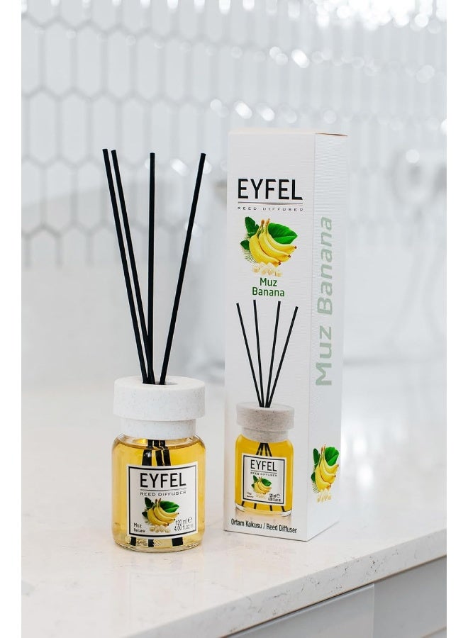 EYFEL Reed Diffuser-Banana 121Ml  - Image 3