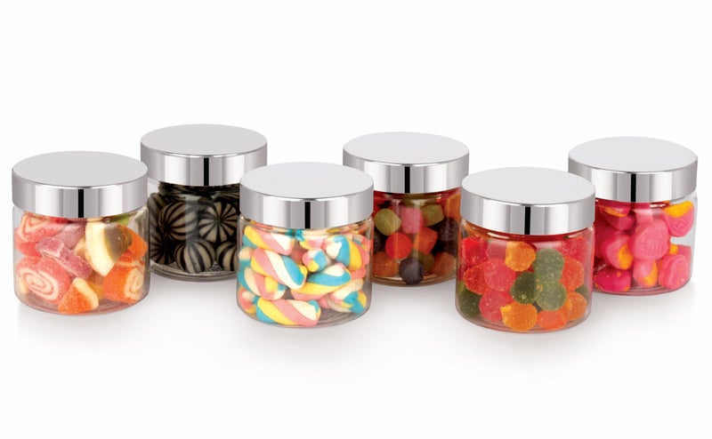 Homeor Plastic Storage Jar & Container, Airtight BPA Free Container for Kitchen Storage, Grocery Kitchen Container, Stackable & Transparent Organizer, Masala Dabba, Multipurpose Jar, 200 ML Set 12 - Image 3