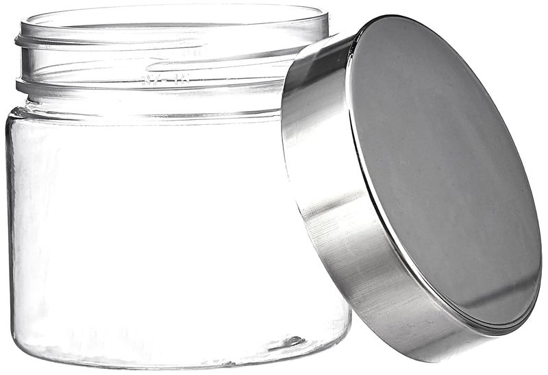 Homeor Plastic Storage Jar & Container, Airtight BPA Free Container for Kitchen Storage, Grocery Kitchen Container, Stackable & Transparent Organizer, Masala Dabba, Multipurpose Jar, 200 ML Set 12 - Image 4