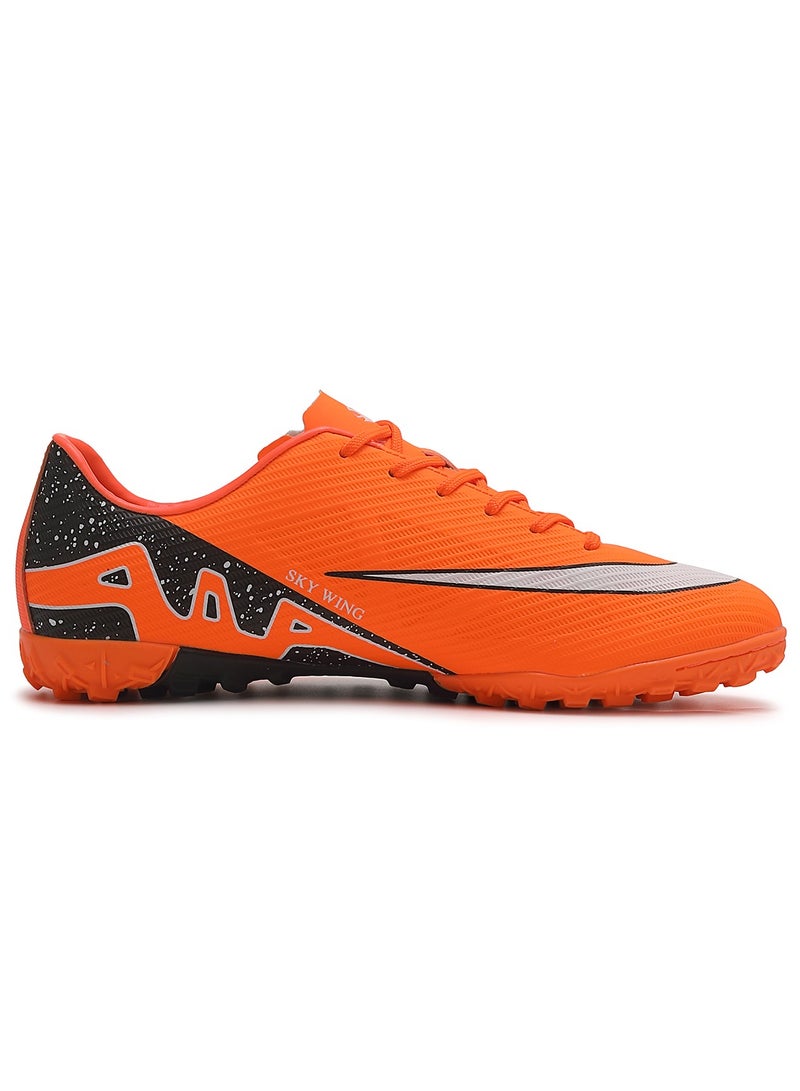 SKY WING Football Cleats For Men And Women,Indoor Outdoor Low Top Unisex Soccer Shoes Lightweight Shock Resistant Training Boots Professional Turf Shoes Sport Athletic Ground Football Boots  - Image 2