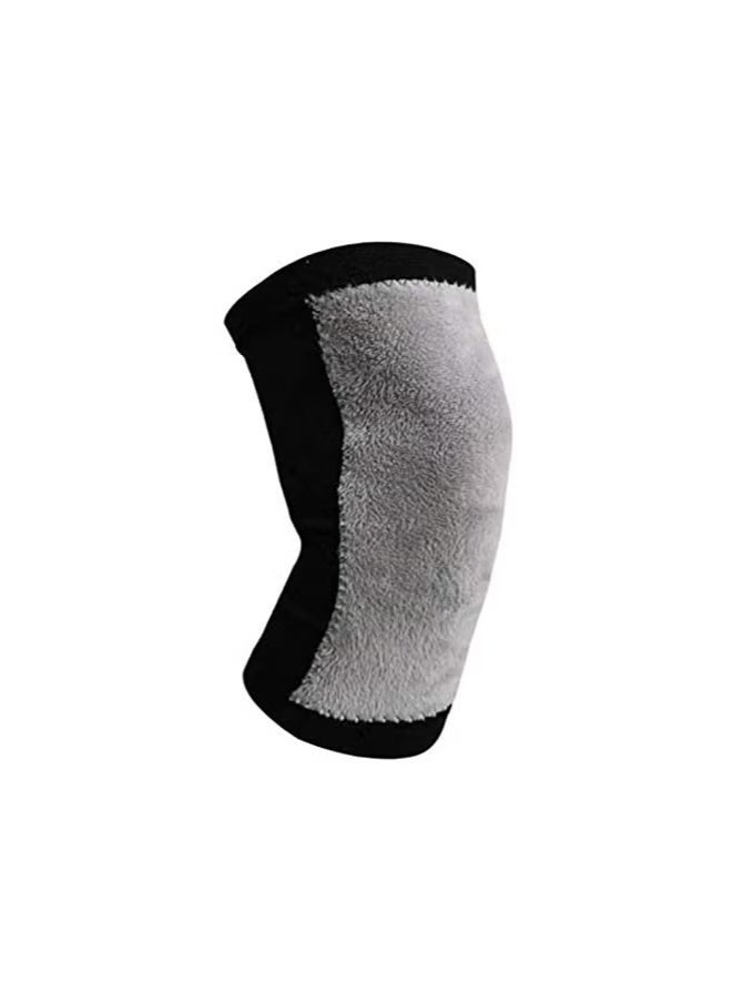 Women Men Knee Warmers Knee Brace Sleeve Leg Warmer Wool Cashmere Thicken Knee Supports Knee Pads Legging Stocking Warm Thermal Ski Cycling Knee Brace Sleeve for Joint Pain Arthritis (1 Pair) - Image 2