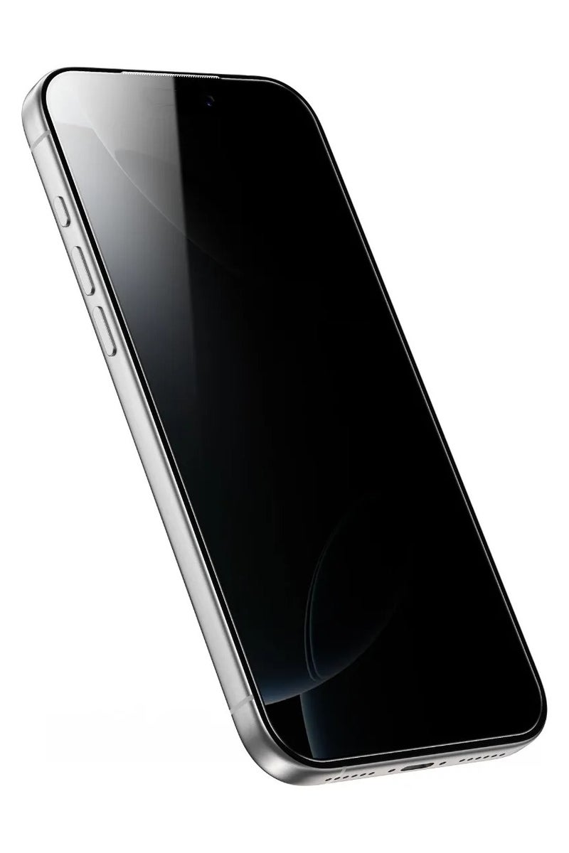 GREEN LION iPhone 17 Pro Glass /  ANTHONY 360° Privacy Screen Protector with 4-Way Anti-Peeping Glass / Smudge-Free Screen / Extreme Durability / Anti-Scratch / Anti Peeping - Black Edge/Privacy - Image 1