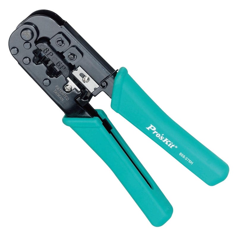 Pro'skit ProsKit 808-376H, Modular Crimping Tool (190mm) (Pack of 1) 