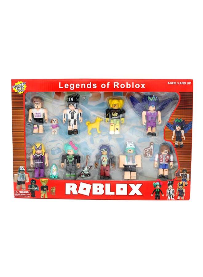 NIBEMINENT 9-Piece Virtual World Roblox Building Action Figures - Image 2