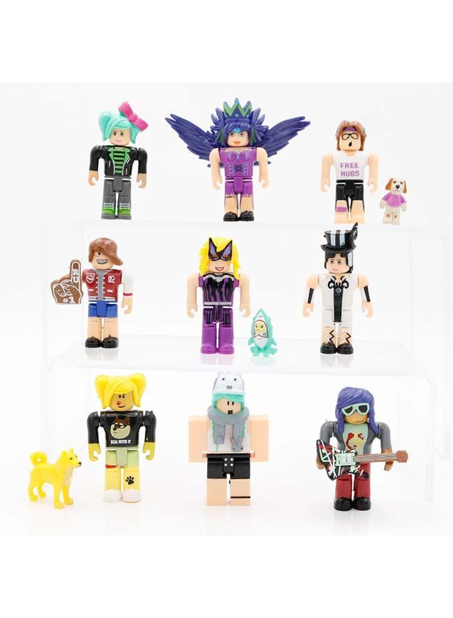 NIBEMINENT 9-Piece Virtual World Roblox Building Action Figures - Image 4