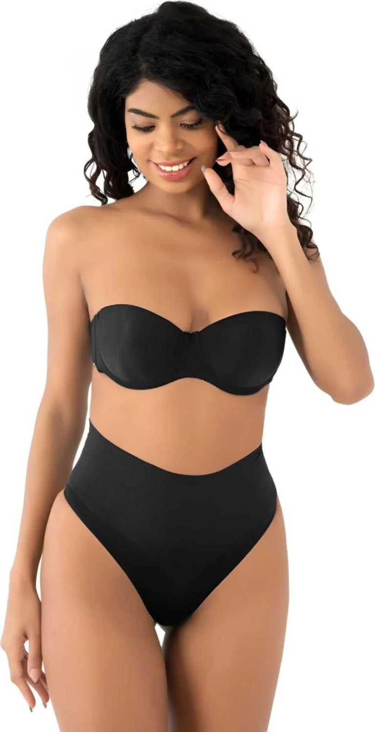 Tezzgelsin Women Seamless Lower Abdominal Firming String Panty Corset