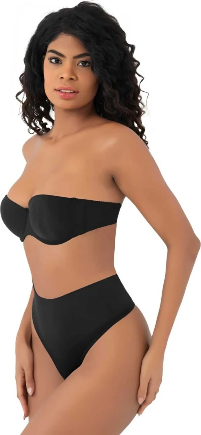 Tezzgelsin Women Seamless Lower Abdominal Firming String Panty Corset
