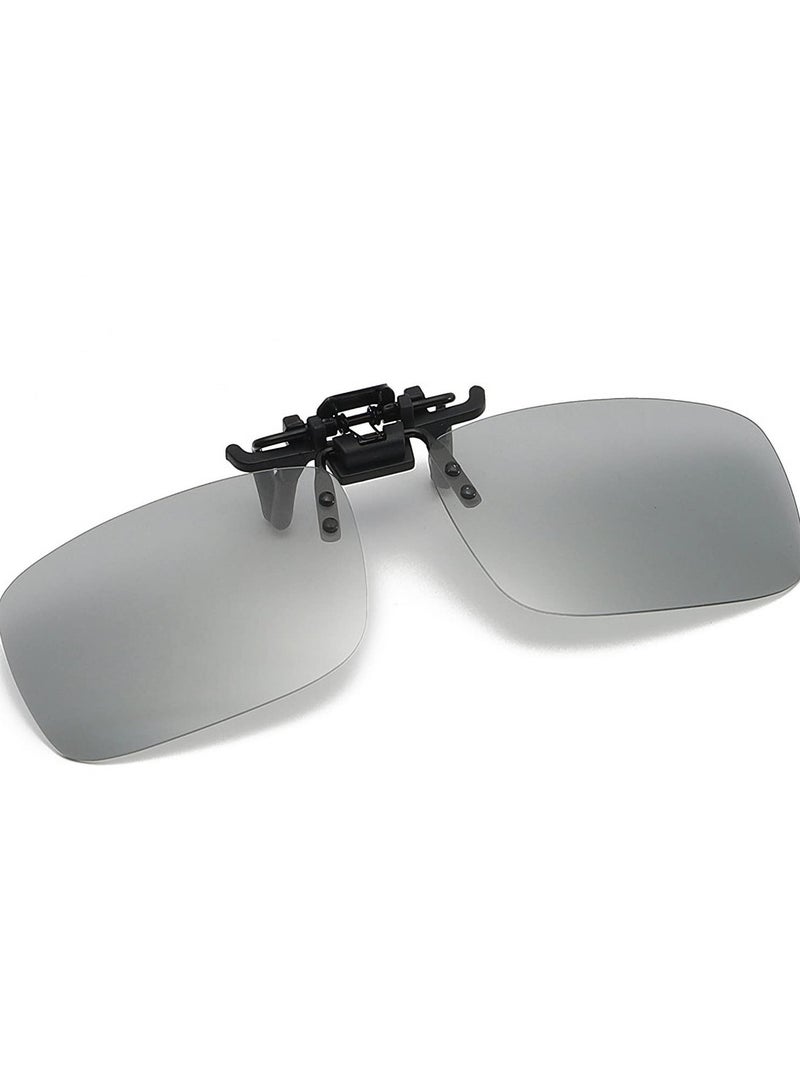 KASTWAVE 5 أزواج من النظارات الشمسية المستقطبة القابلة للتثبيت بدون إطار، نظارات شمسية قابلة للطي للقيادة، عدسات مستقطبة تناسب النظارات، نظارات شمسية قابلة للطي بدون إطار لقصر النظر للرجال والنساء - Image 2