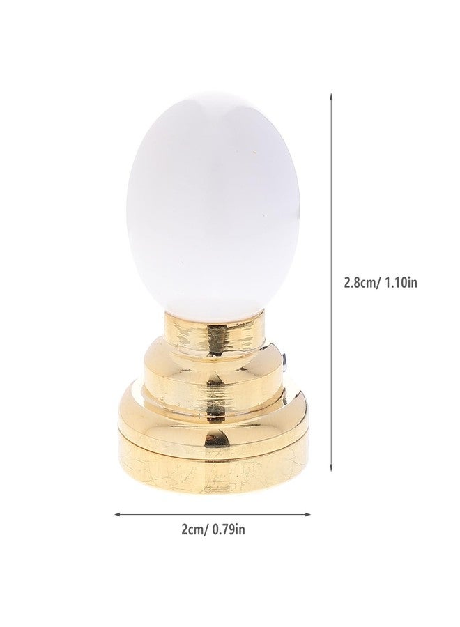 Toddmomy 3pcs Dollhouse Mini Led Ceiling Lamp Round Decorative Light for Miniature Houses Easy to Install Safe Material Unique Home Decor Accessory - Image 4