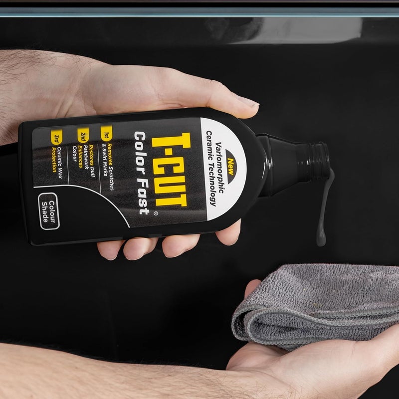 T-Cut Color Fast Black Car Polish - Image 3