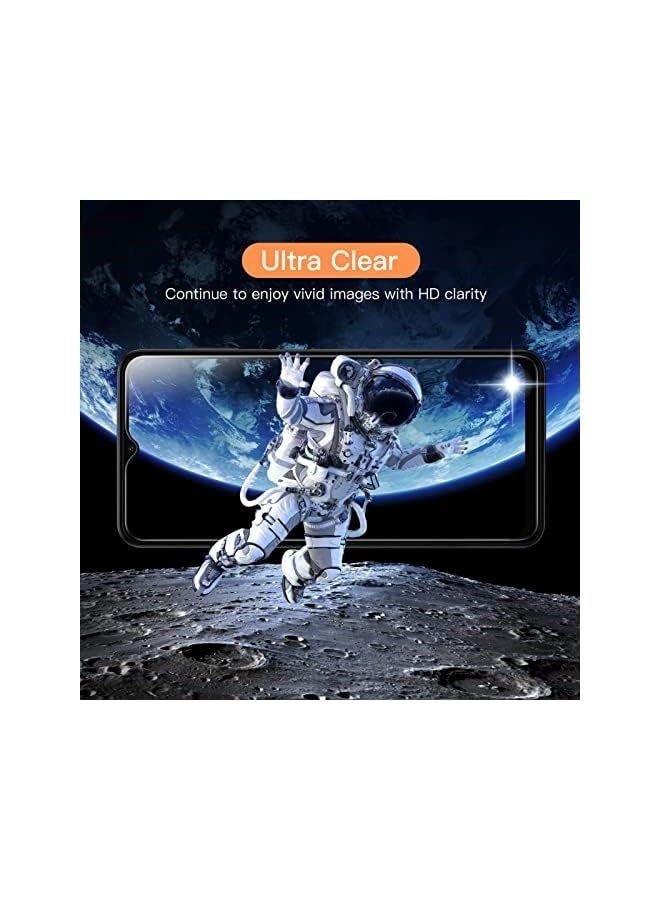 Jetech Screen Protector for Galaxy A13 / A13 5G/ A12, 9H Tempered Glass Film, Anti-Scratch, HD Clear, 3-Pack - Image 4