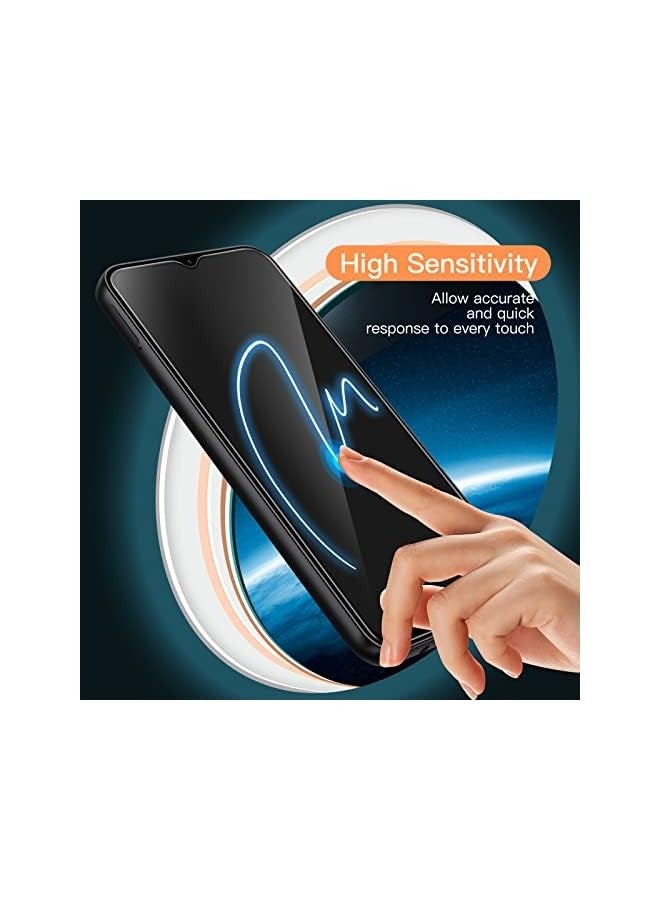 Jetech Screen Protector for Galaxy A13 / A13 5G/ A12, 9H Tempered Glass Film, Anti-Scratch, HD Clear, 3-Pack - Image 5