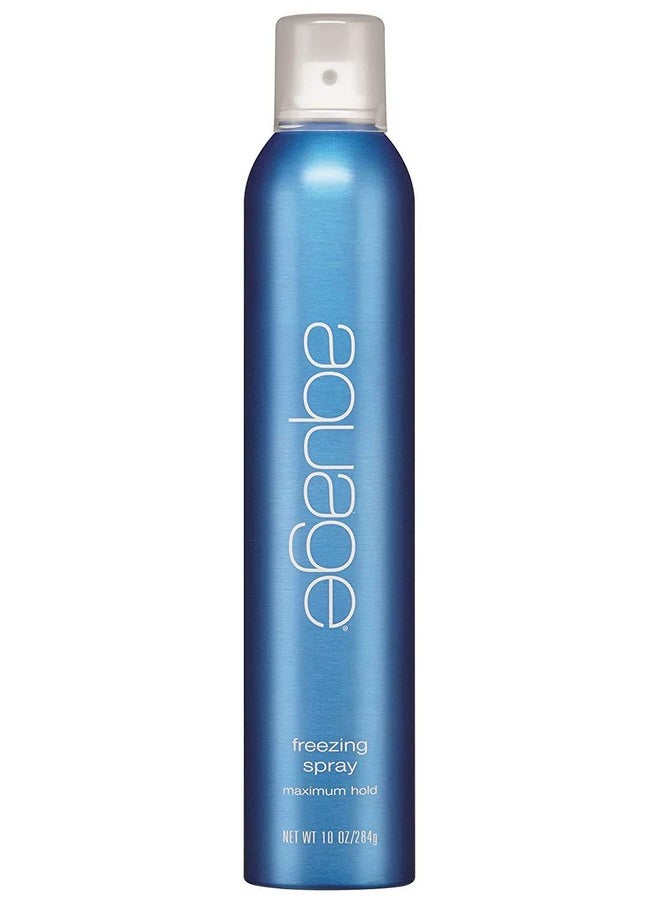 Aquage - Quage Freezing Spray 10 Oz Powerful Hold Hairspray Nonsticky Provides Humidity Resistance And Maximum Shine The Ultimate Tool For Long Lasting Style Retention - Image 1