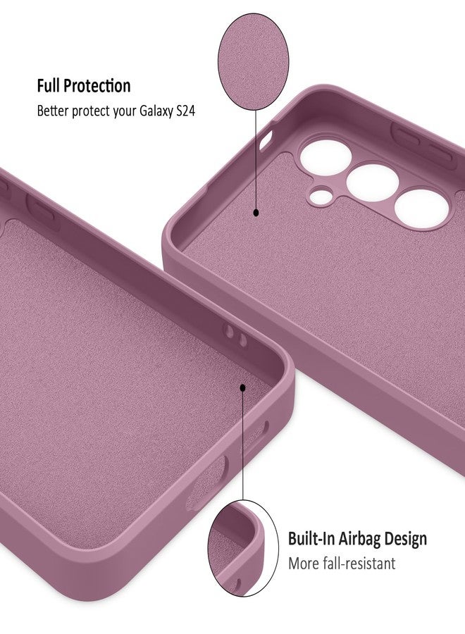 Vanjua Case for Samsung Galaxy S25 (Only), Stylish Liquid Silicone Slim Full-Body Protective Cover Compatible with Samsung Galaxy S25 5G Phone Case - Image 3