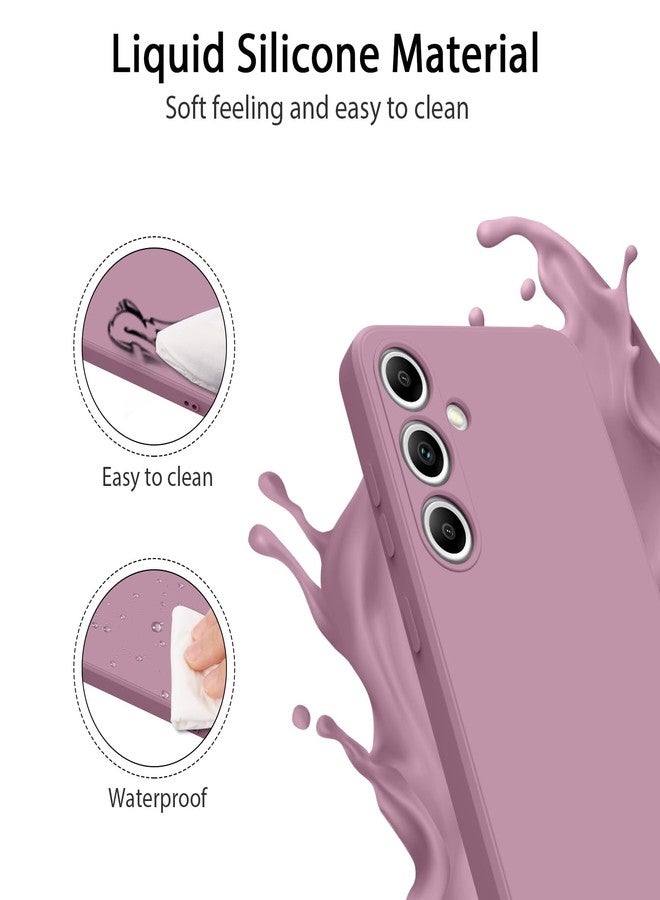 Vanjua Case for Samsung Galaxy S25 (Only), Stylish Liquid Silicone Slim Full-Body Protective Cover Compatible with Samsung Galaxy S25 5G Phone Case - Image 4