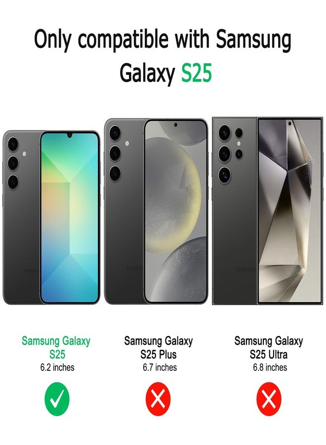 Vanjua Case for Samsung Galaxy S25 (Only), Stylish Liquid Silicone Slim Full-Body Protective Cover Compatible with Samsung Galaxy S25 5G Phone Case - Image 2