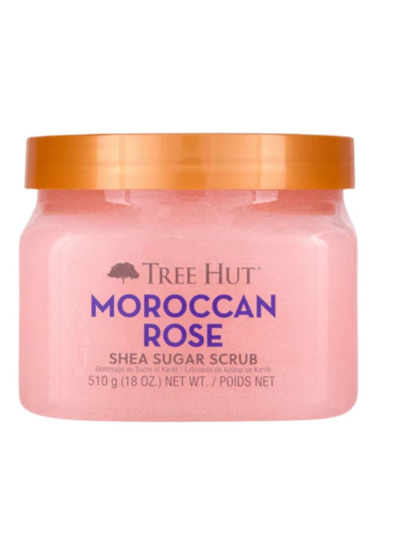 Tree Hut Moroccan Rose Shea Sugar Scrub 510g - Image 1