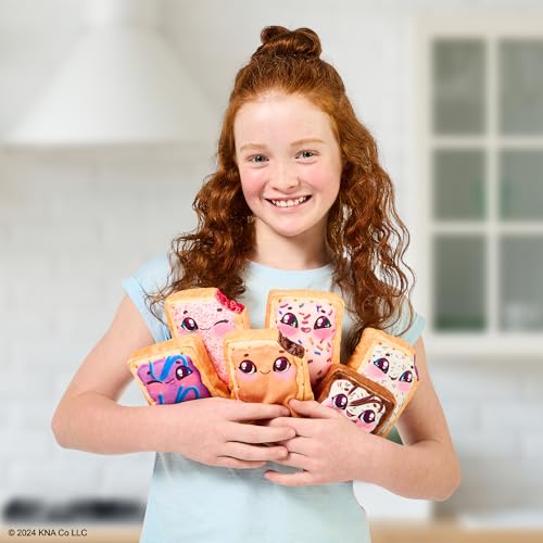 Cookeez Makery صانعة كوكيس ماكري بوب-تارتس™ توستي تريتز محمصة مع دمية عطرية، اصنع صديقًا ناعمًا ومرنًا مفاجئًا - Image 4
