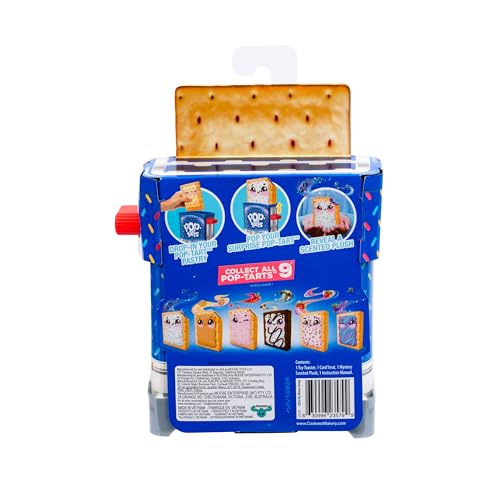 Cookeez Makery صانعة كوكيس ماكري بوب-تارتس™ توستي تريتز محمصة مع دمية عطرية، اصنع صديقًا ناعمًا ومرنًا مفاجئًا - Image 3