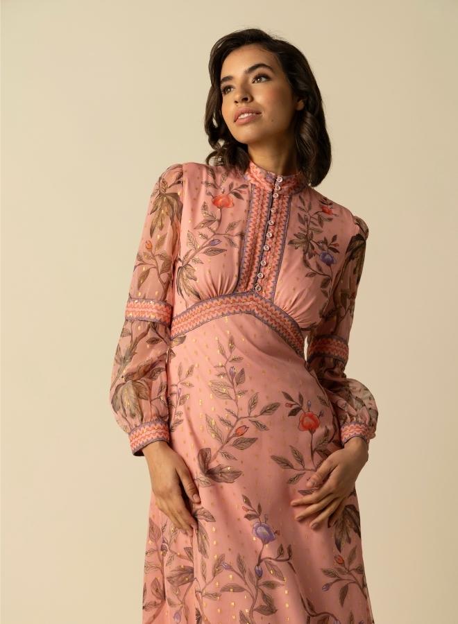 Raishma Elizabeth Pink Dress - Image 2