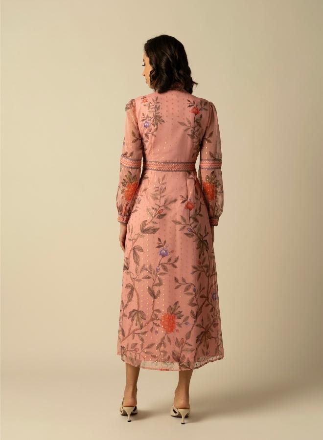 Raishma Elizabeth Pink Dress - Image 3