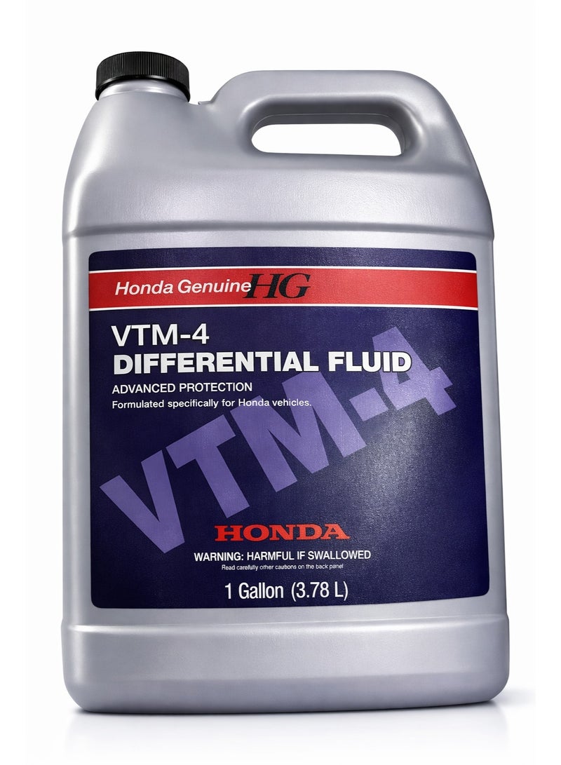 Honda Genuine HG VTM-4 Differential Fluid 1 Gallon (3.78L) – Original Rear Differential Oil