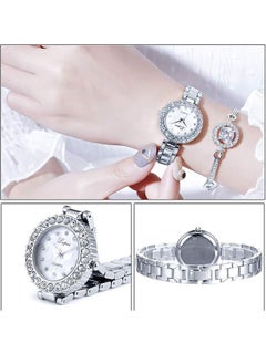 LVPAI Luxury Ladies Watch Iced Out Watch with Quartz Movement Crystal Diamond Classic Fashion Romantic and Jewelry Cuff Bracelet Set - pzsku/Z3E24F0E285E9D911EBDFZ/45/_/1691311931/a94fdf88-5c8e-4dfc-a1bf-381fdbcc3797