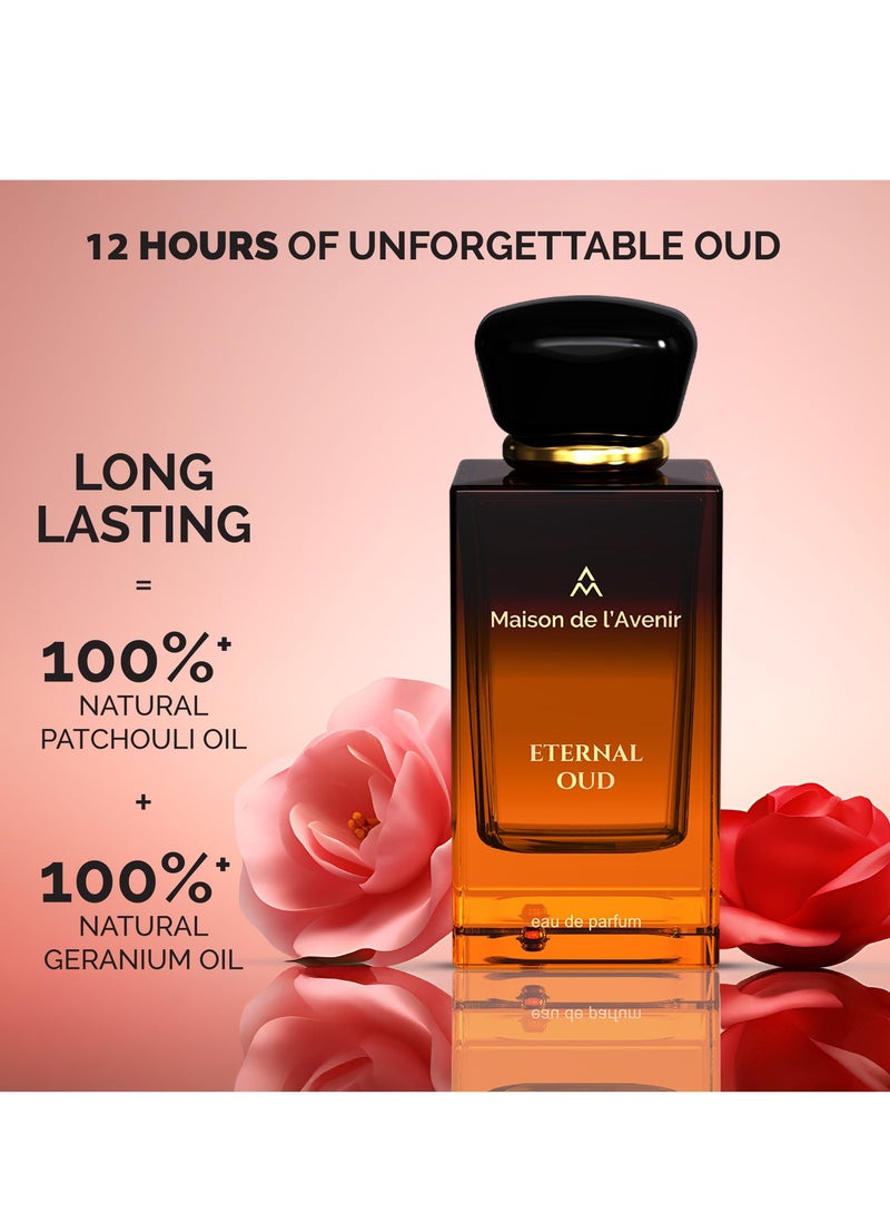 Maison de l'Avenir Eternal Oud EDP- Long Lasting Unisex Perfume 100ml - Image 2