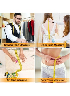 GOLDEN MILLION Tape Measure Body Weight Loss Tailor Sewing Scales 2pcs  - Image 4