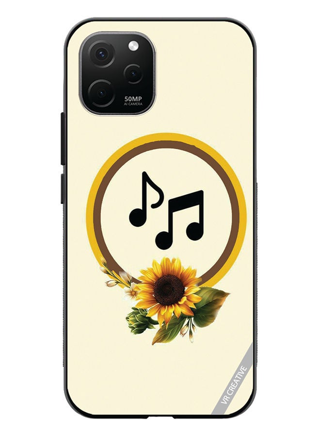 VR CREATIVE Protective Case Cover For Huawei Nova Y61 Music Design Multicolour - Image 1