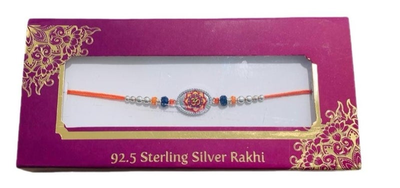 BANDHAN 925 SILVER RAKHI KHUSHBOO JEWELES - Image 1