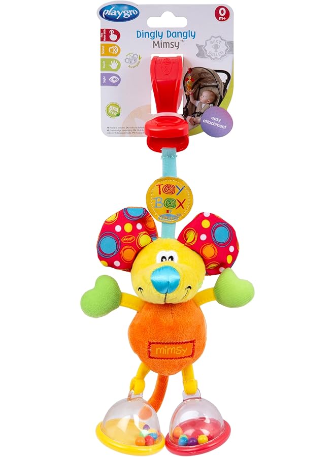 PLAYGO Toy Box Dingly Dangly Mimsy Infant Toy Piece Of 0 Multicolor - Image 2