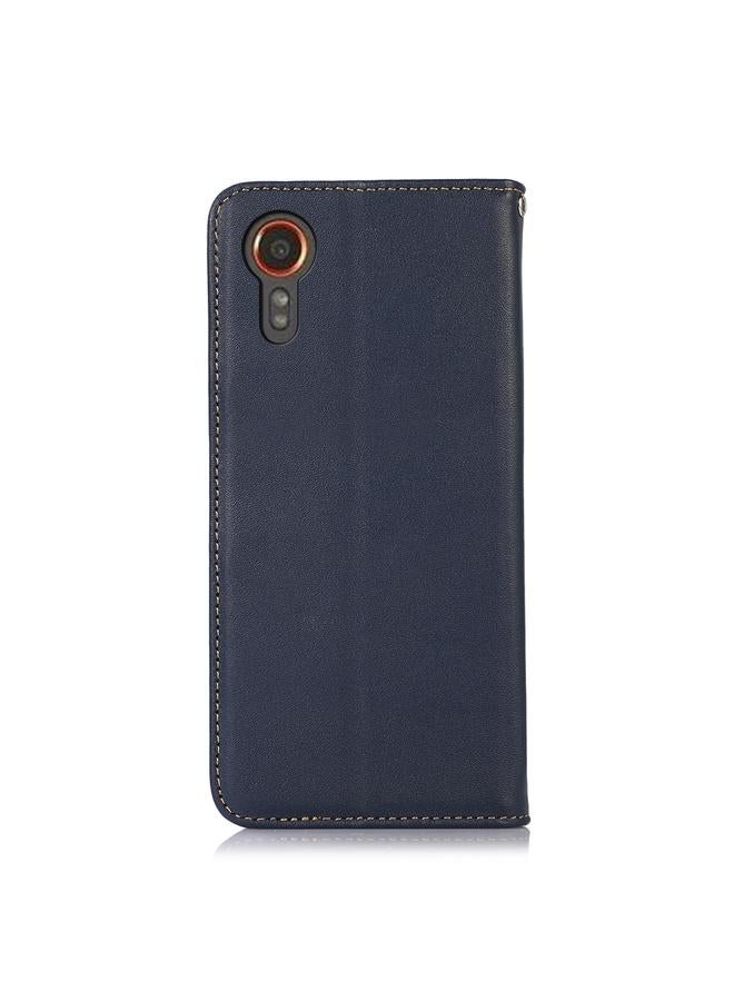 اس-توب جراب لهاتف Samsung Galaxy Xcover 7 من KHAZNEH مصنوع من جلد البقر بطبقة علوية من جلد النابا - Image 3