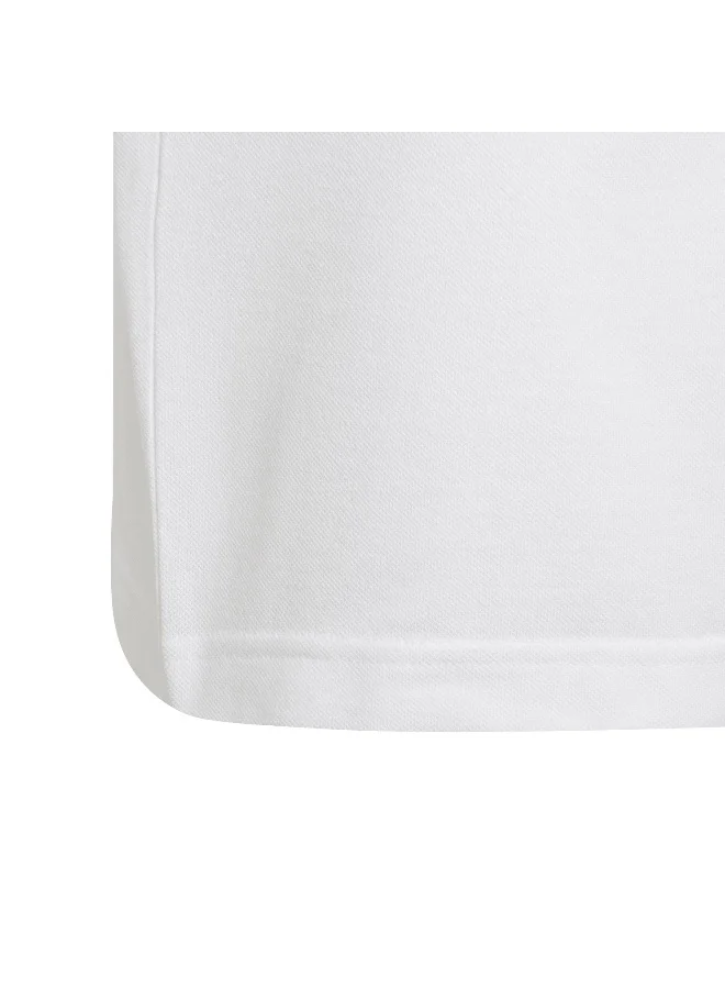 Adidas U Fi Logo T White Training T-Shirts 7-8Y