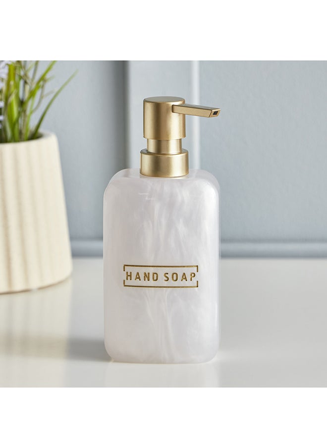 Home Box - Orion Polyresin Soap Dispenser 7.8 x 18.3 x 6 cm - Image 1