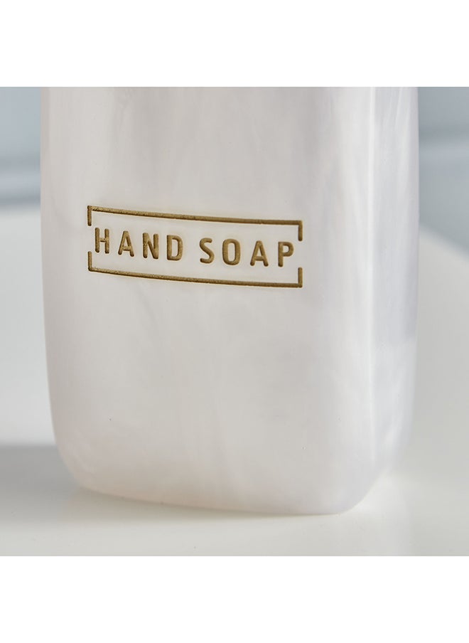 Home Box - Orion Polyresin Soap Dispenser 7.8 x 18.3 x 6 cm - Image 1