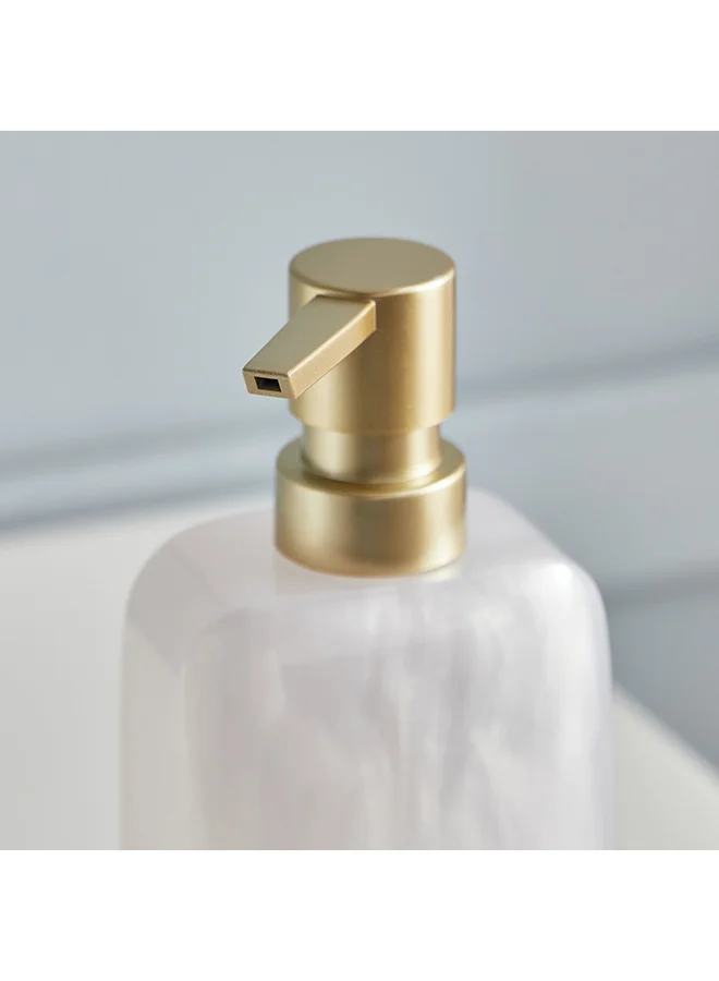Home Box Orion Polyresin Soap Dispenser 7.8 x 18.3 x 6 cm